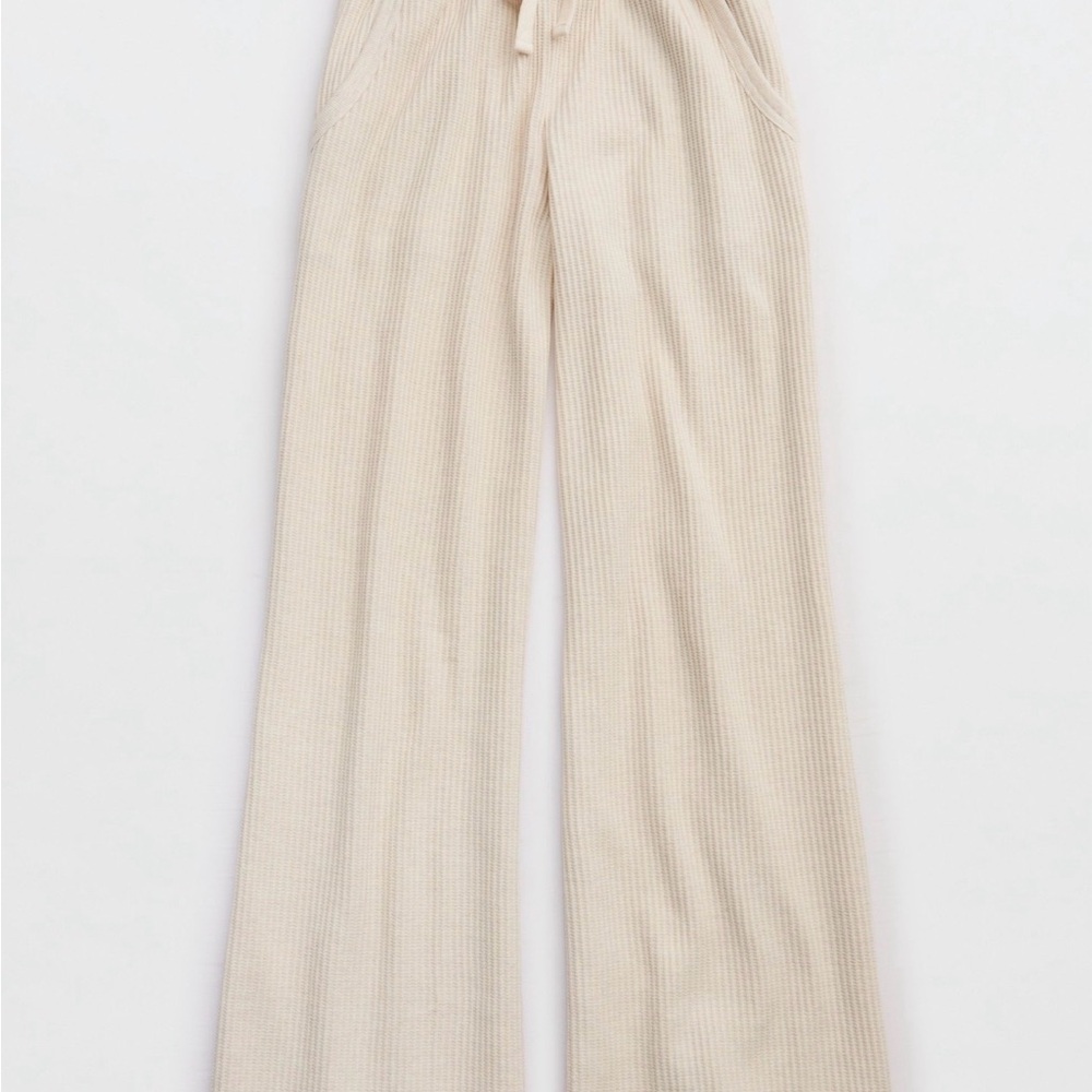 Aerie Essential Waffle Trousers